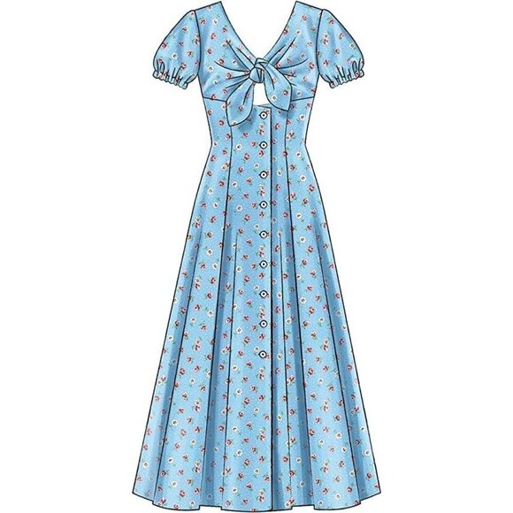 McCall's Sewing Pattern M7949 / R10234 Dress Misses Size 14-22 - Picture 6 of 6